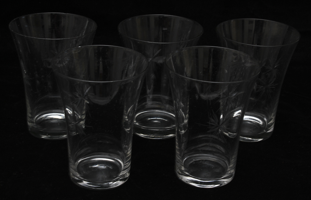 Etched Glassware