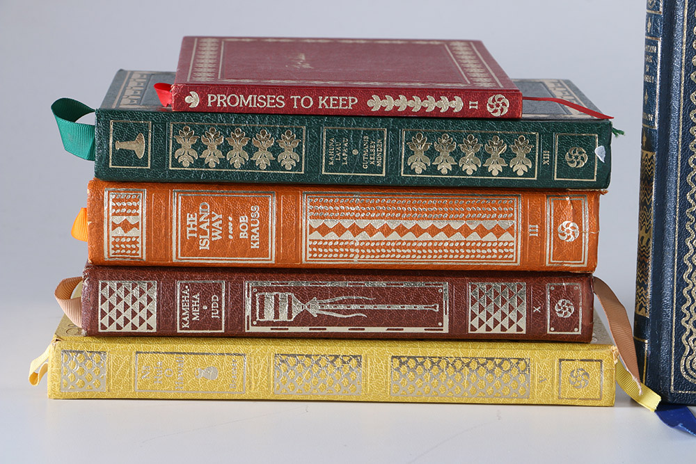 Signed and Numbered Limited Edition Books From the Hawaiian Bicentennial Library