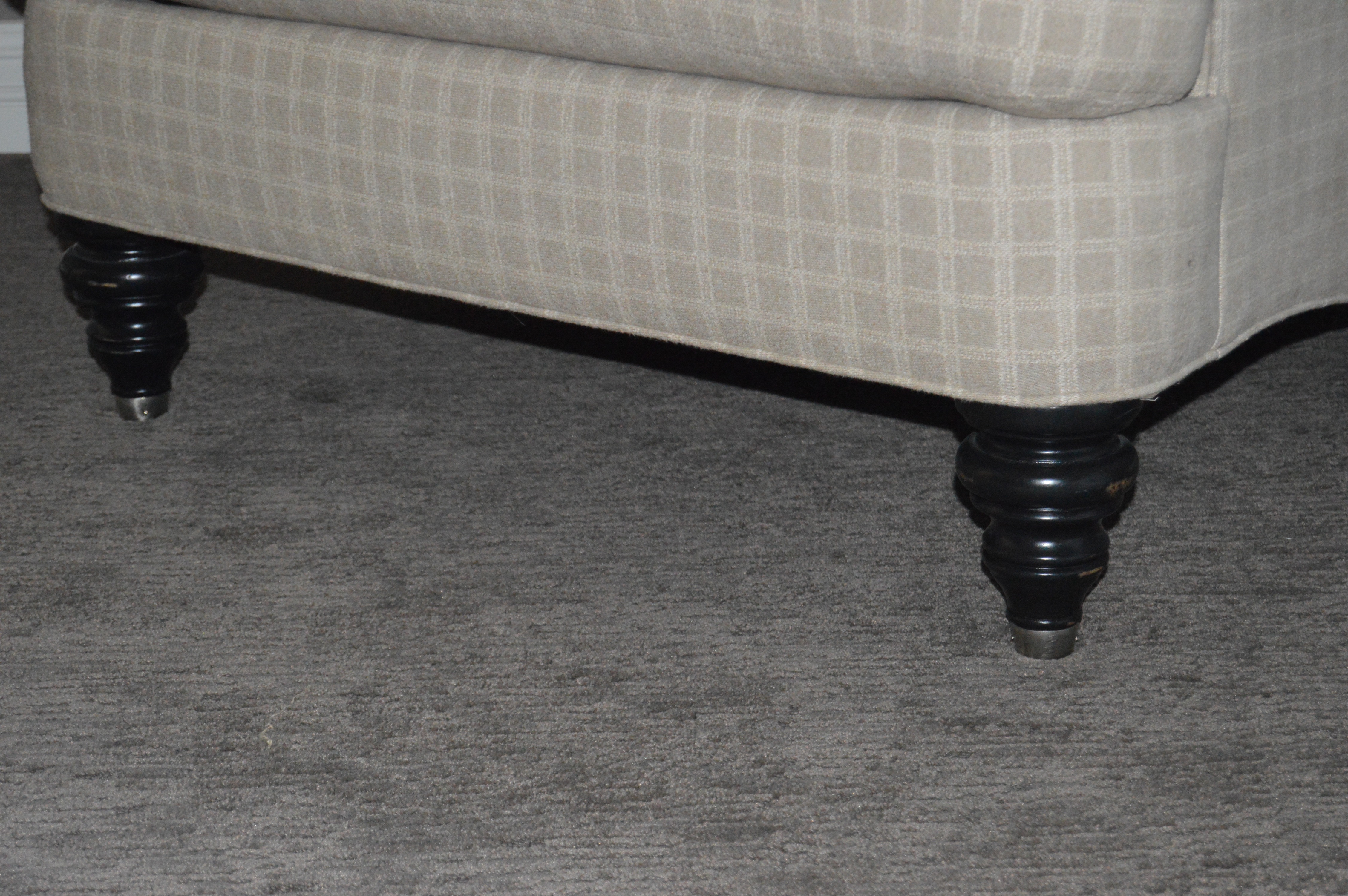 Ethan Allen Upholstered "Hyde" Armchair