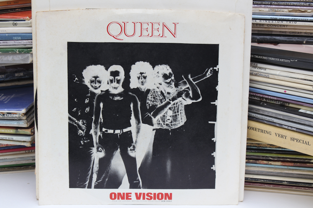 Beatles, Queen, Neil Diamond and Other Vintage Records