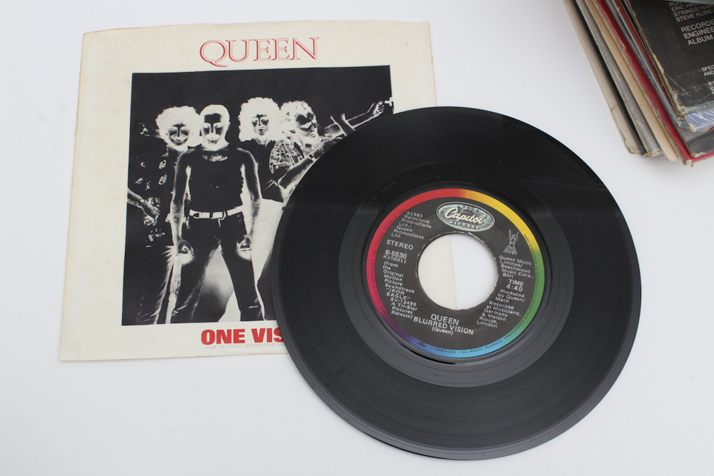 Beatles, Queen, Neil Diamond and Other Vintage Records