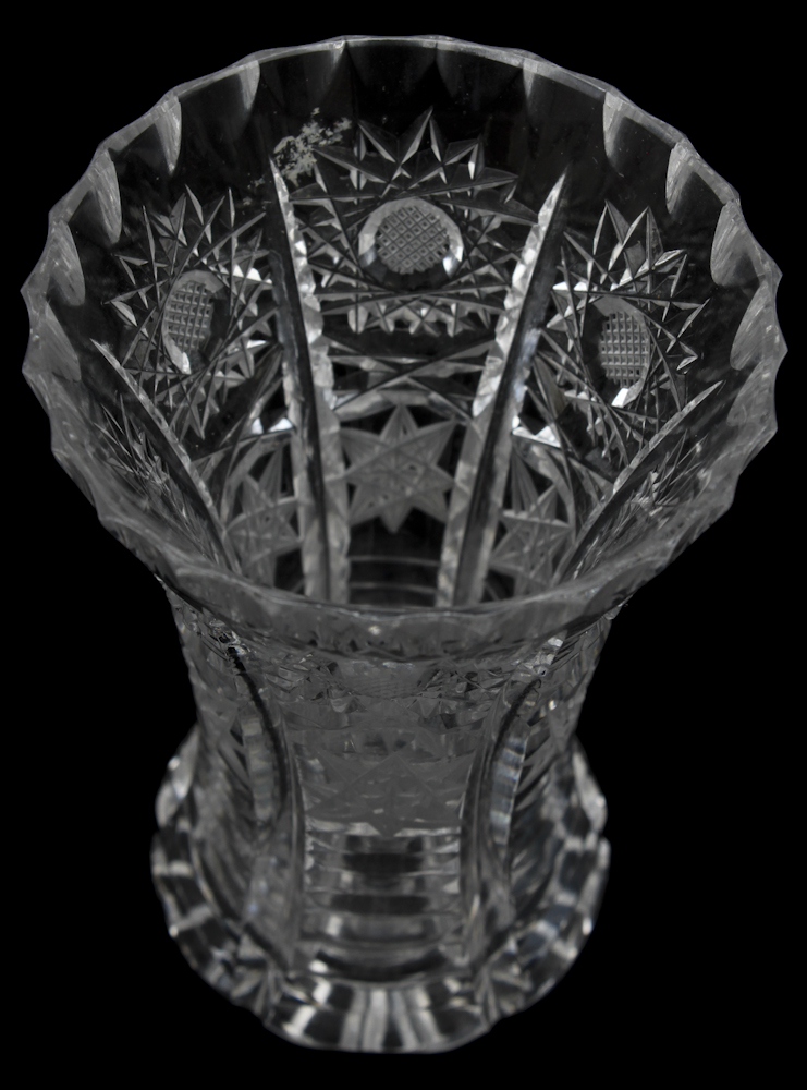 Cut and Pressed Glass Pieces