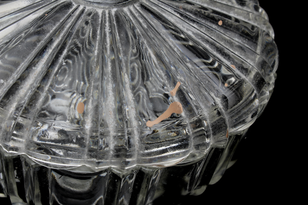 Cut and Pressed Glass Pieces