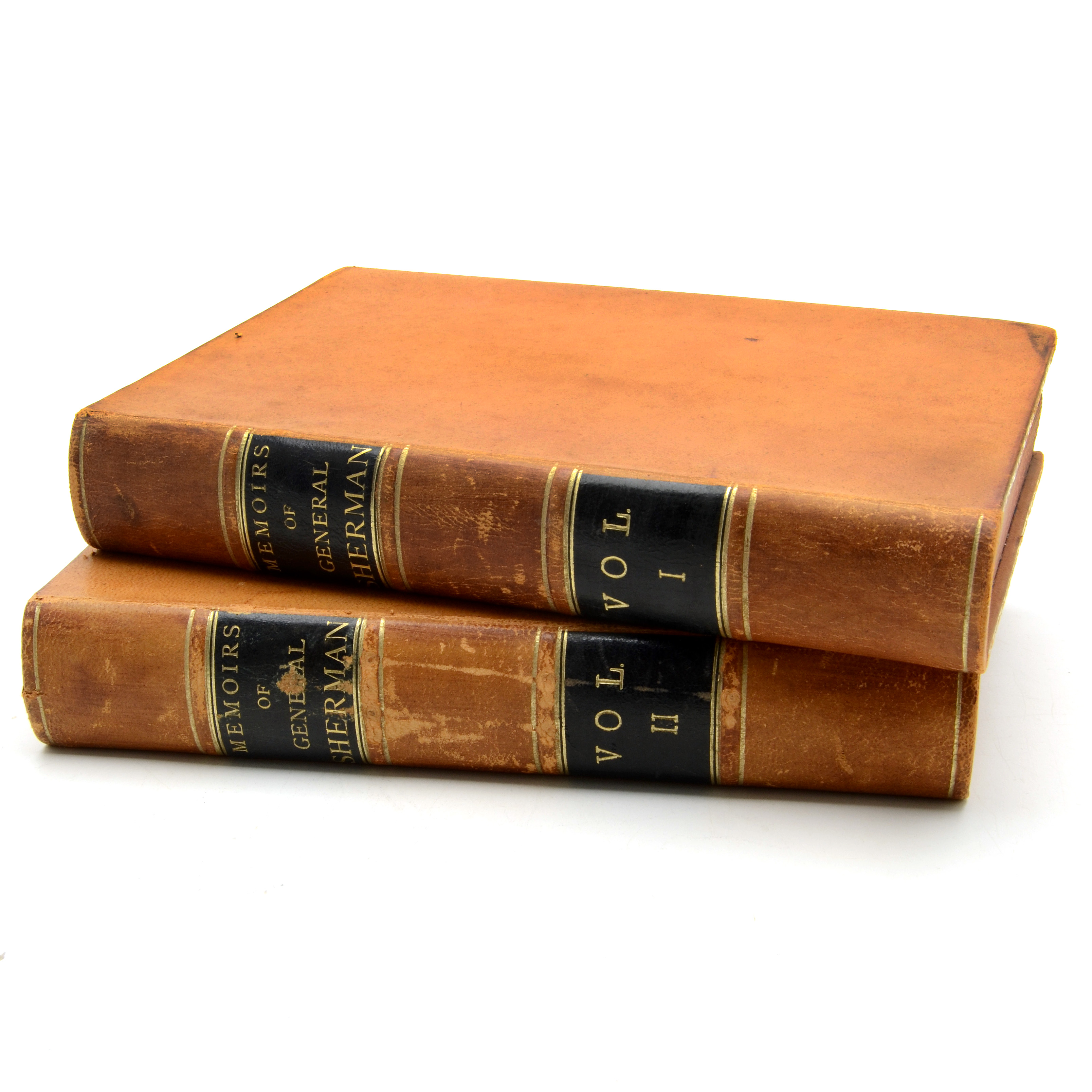 1875 "Memoirs of General Sherman" Two Volume Set