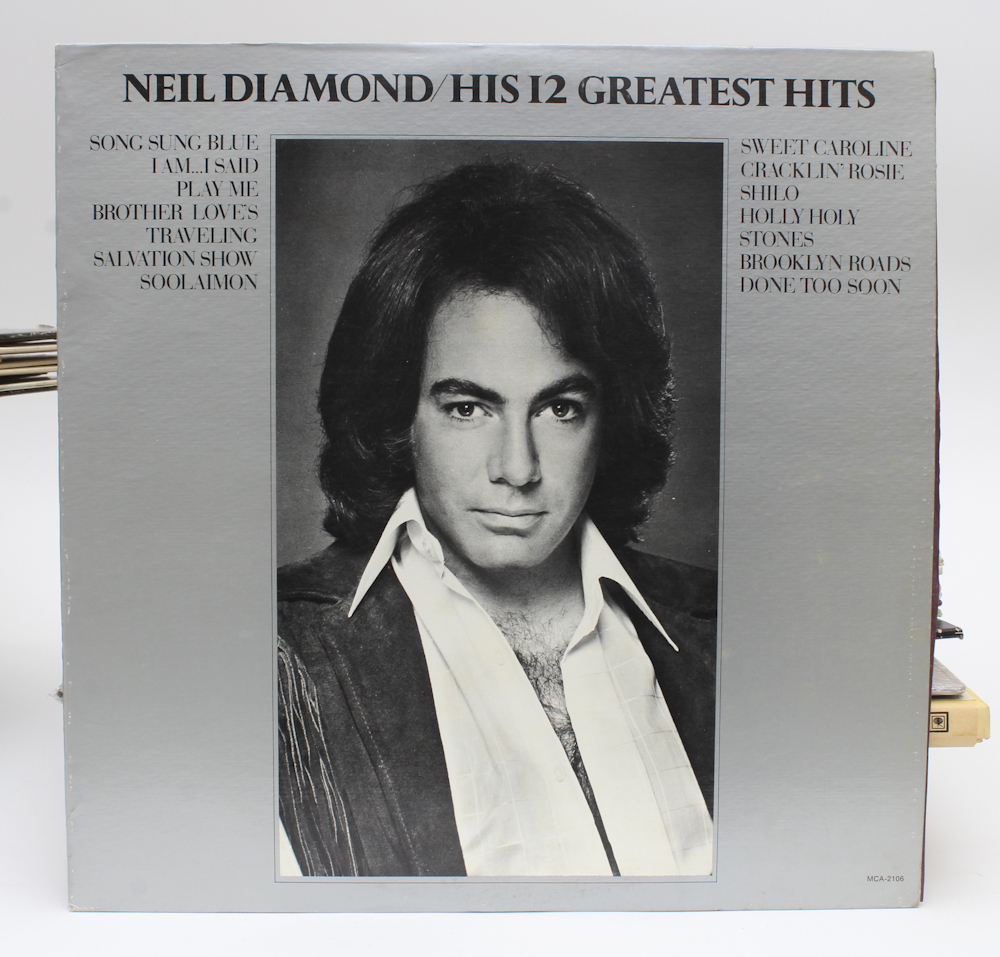 Beatles, Queen, Neil Diamond and Other Vintage Records