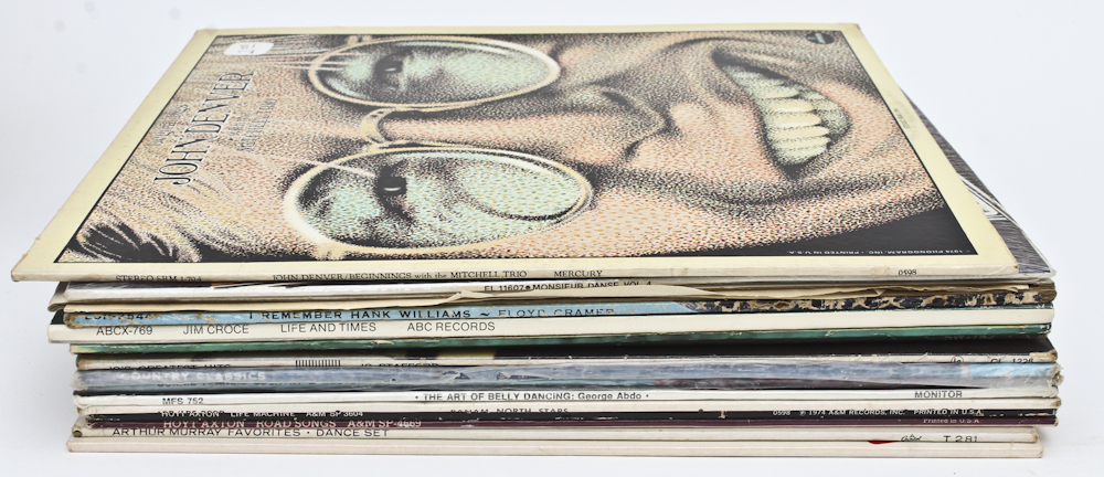 Beatles, Queen, Neil Diamond and Other Vintage Records