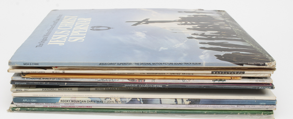 Beatles, Queen, Neil Diamond and Other Vintage Records