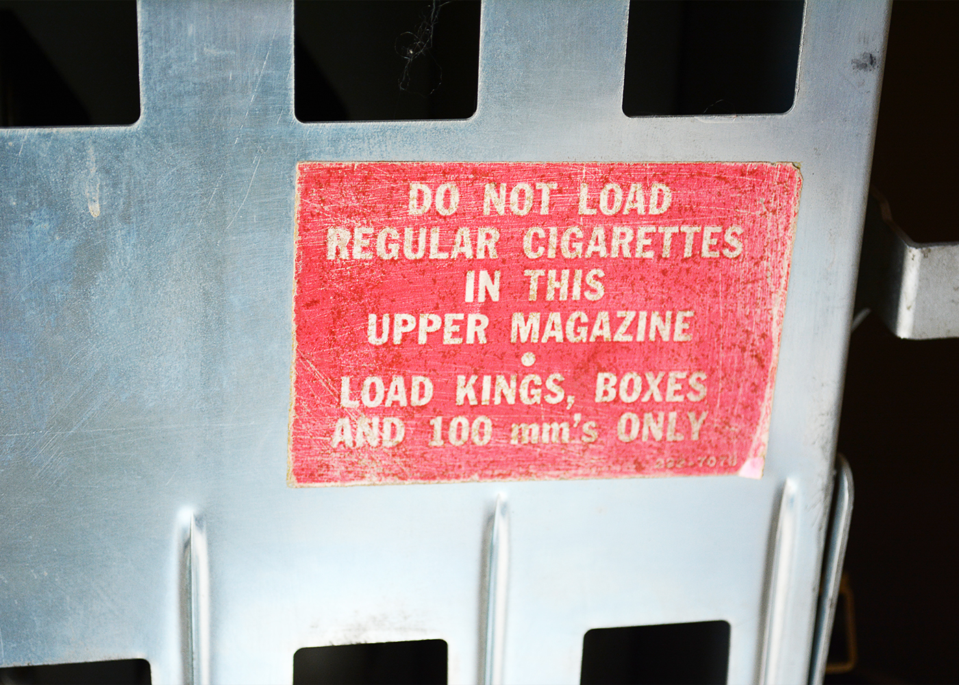 Vintage 1969 National Vendors Cigarette Vending Machine