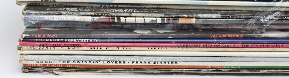 Beatles, Queen, Neil Diamond and Other Vintage Records