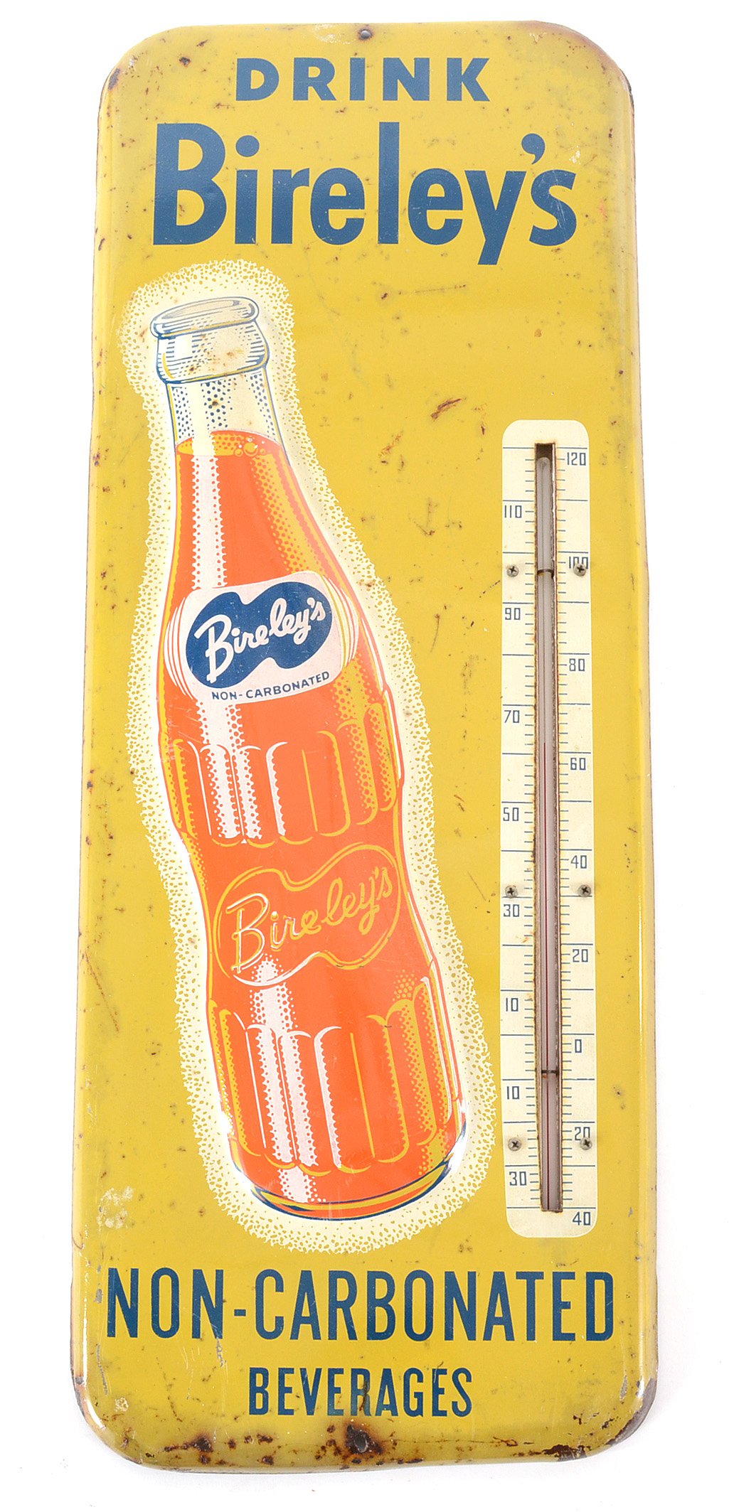 Vintage Soda Pop Advertisement Thermometer Signs