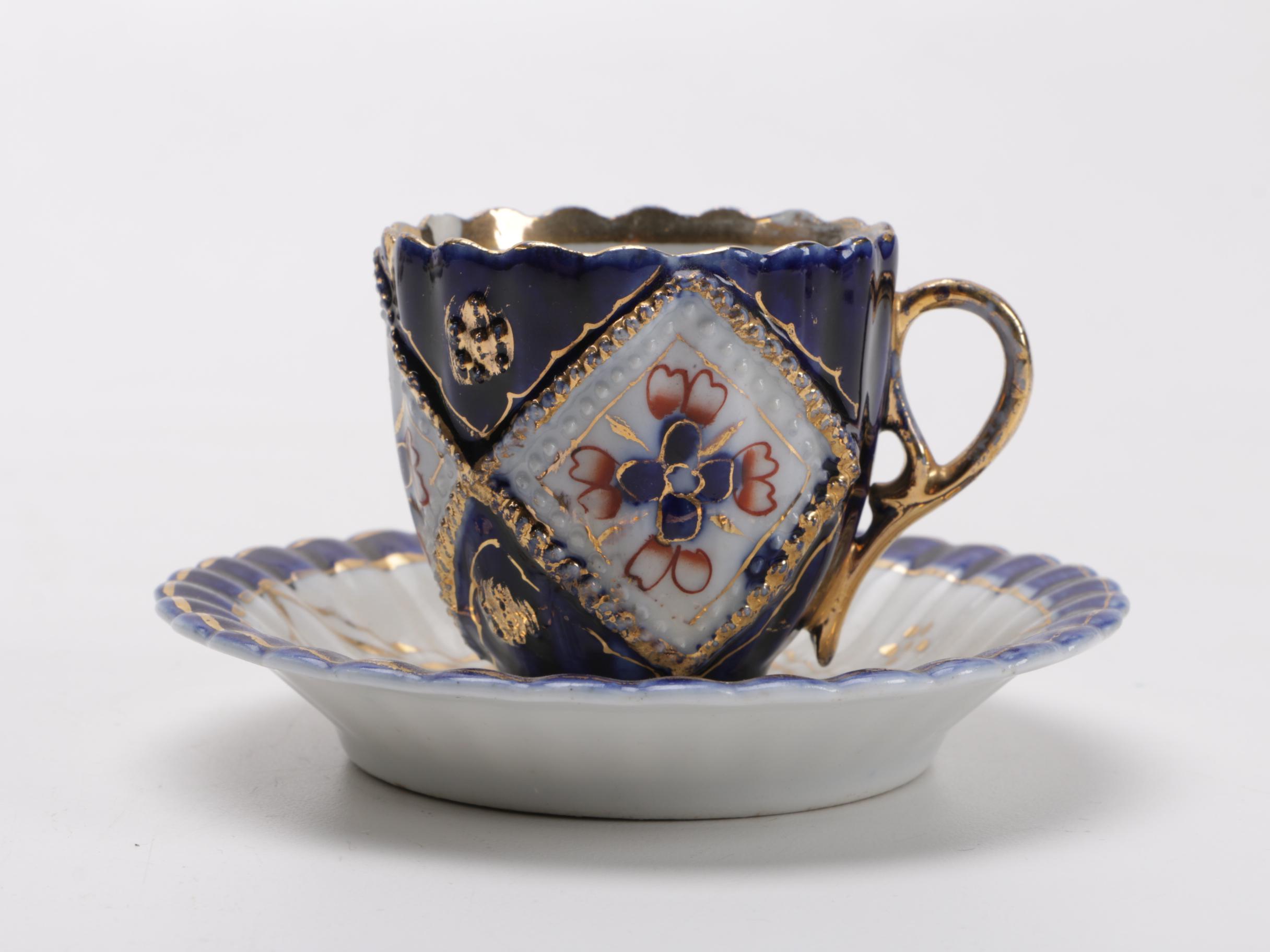 Teacups and Saucers Featuring Nippon