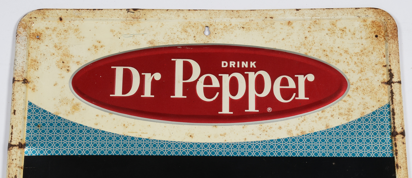 Dr Pepper Metal Advertisment Menu Boards