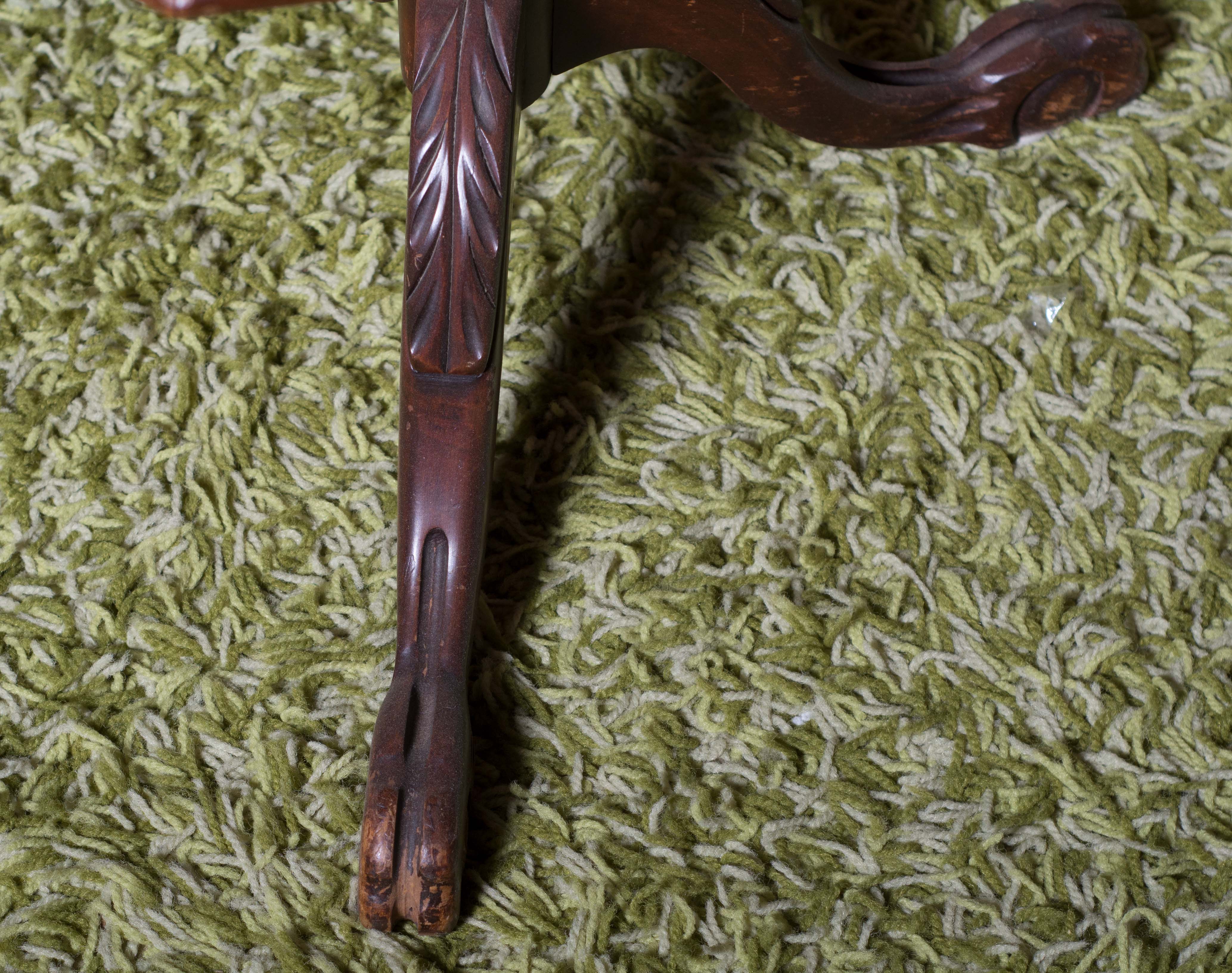 Mahogany Chippendale Style Coffee Table