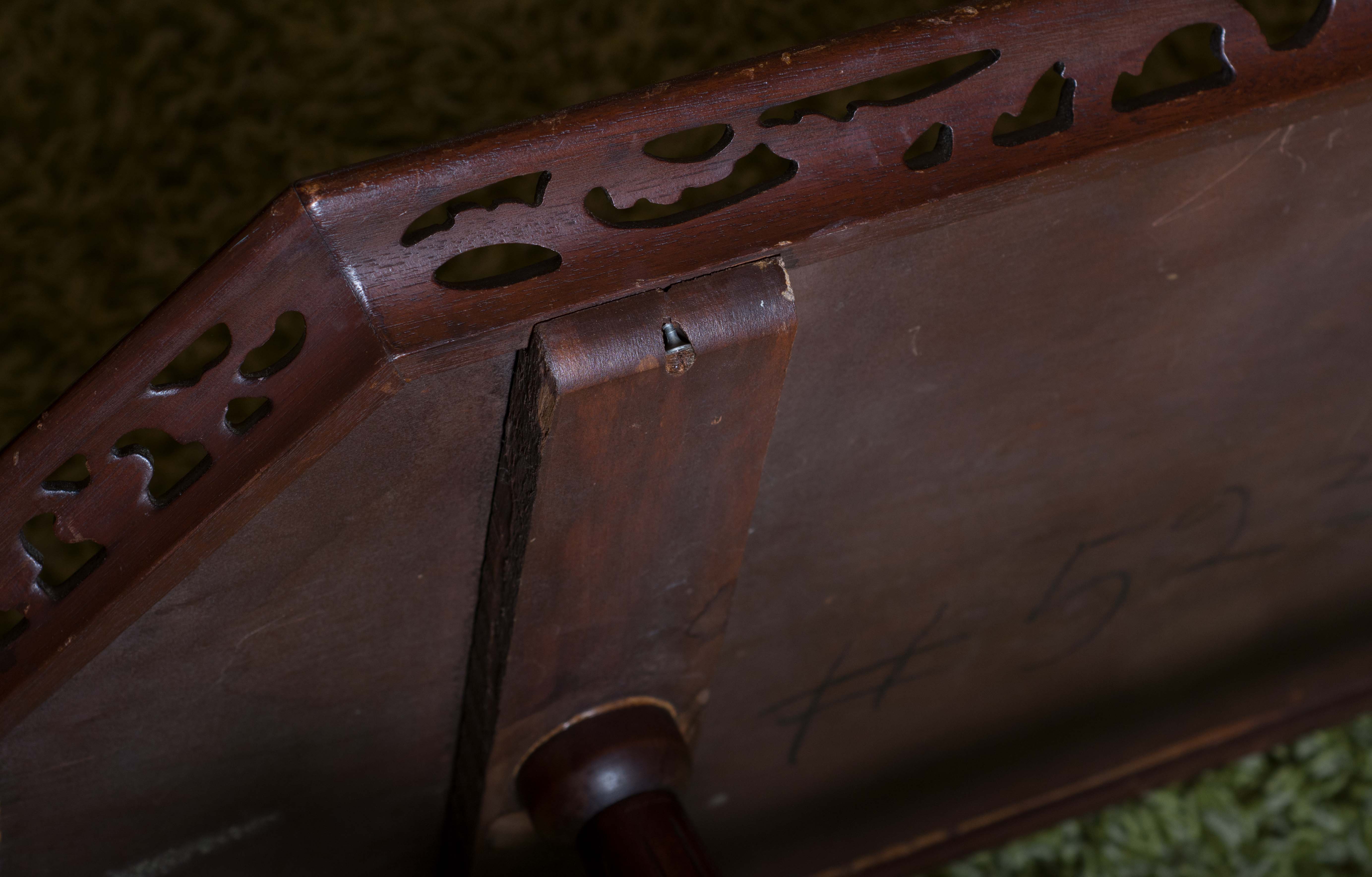 Mahogany Chippendale Style Coffee Table