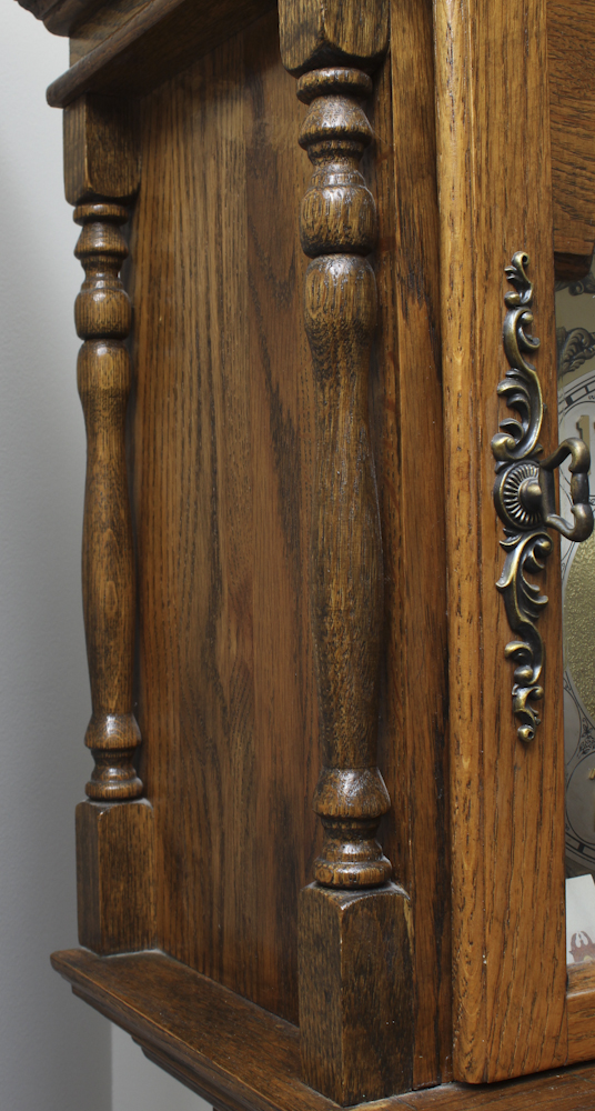 Emperor Oak Grandfather Clock