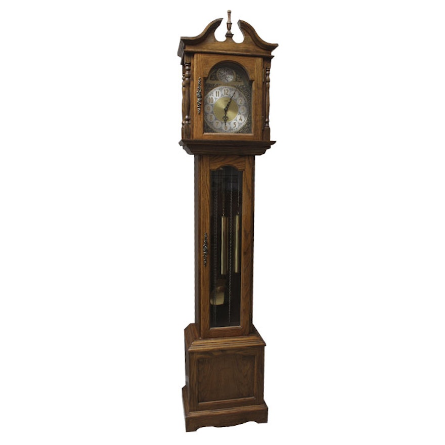 Emperor Oak Grandfather Clock