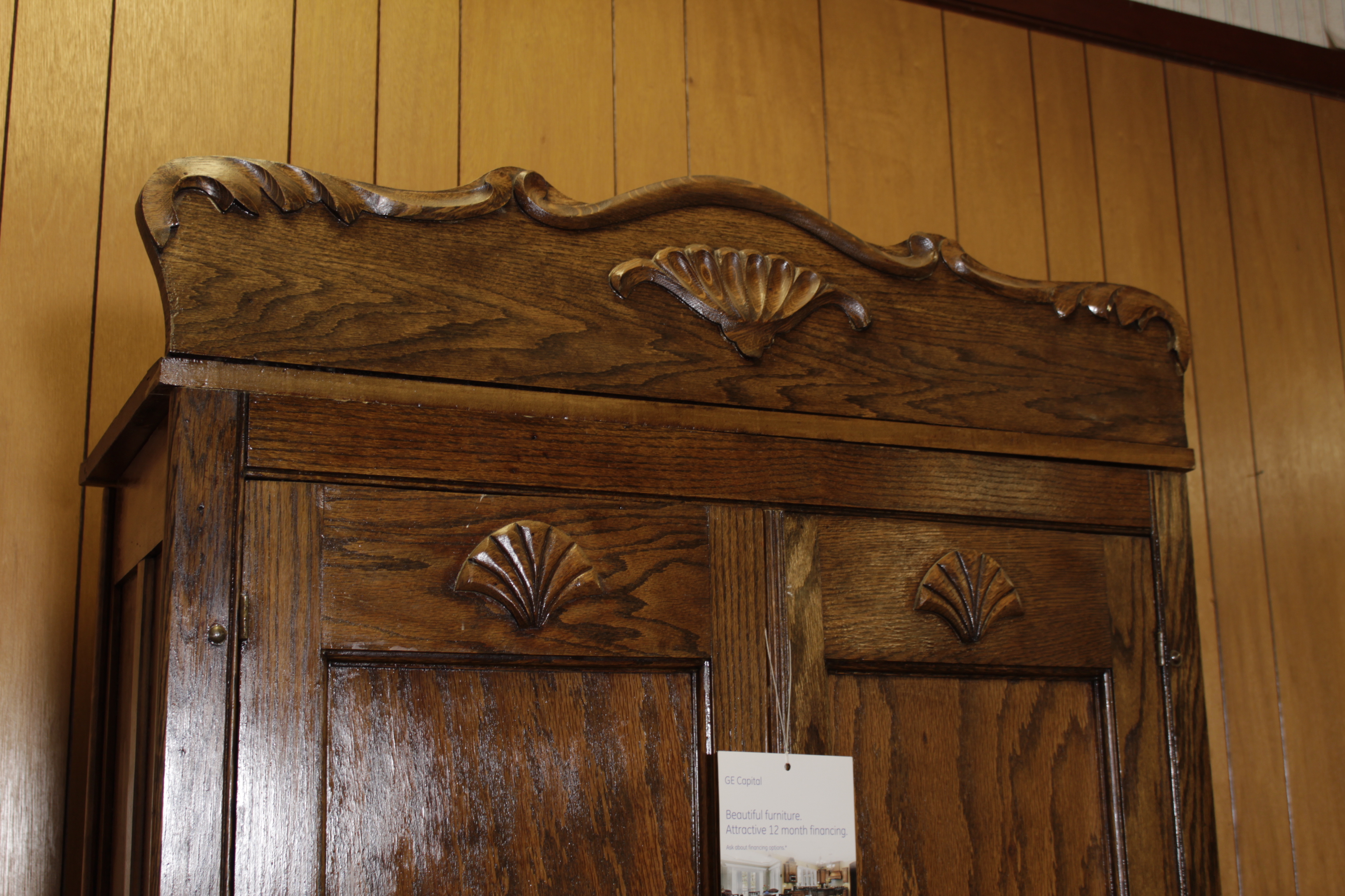 Antique Oak Victorian Wardrobe