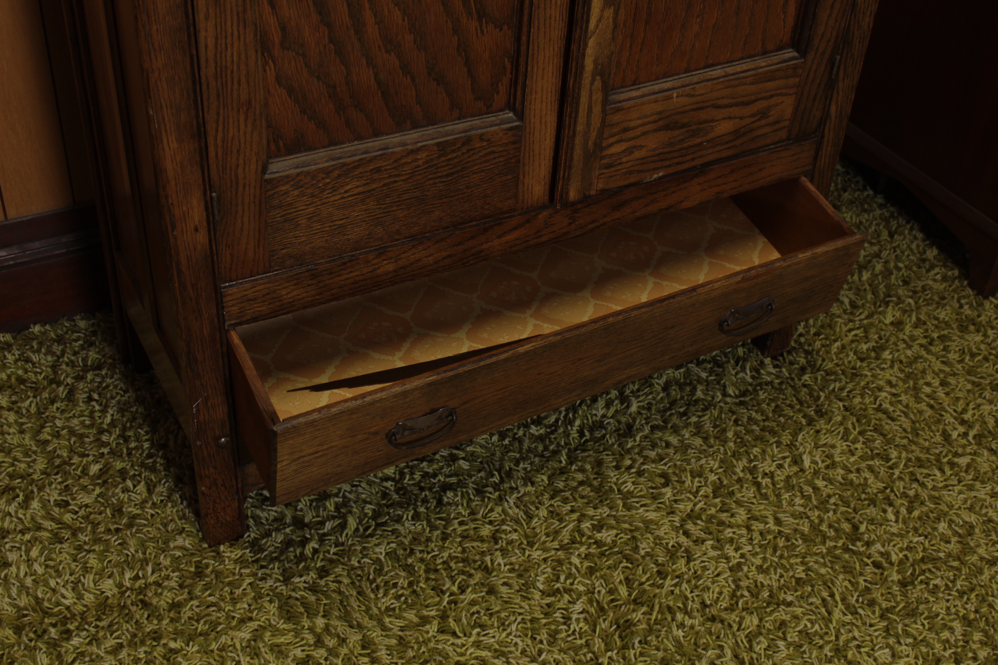 Antique Oak Victorian Wardrobe