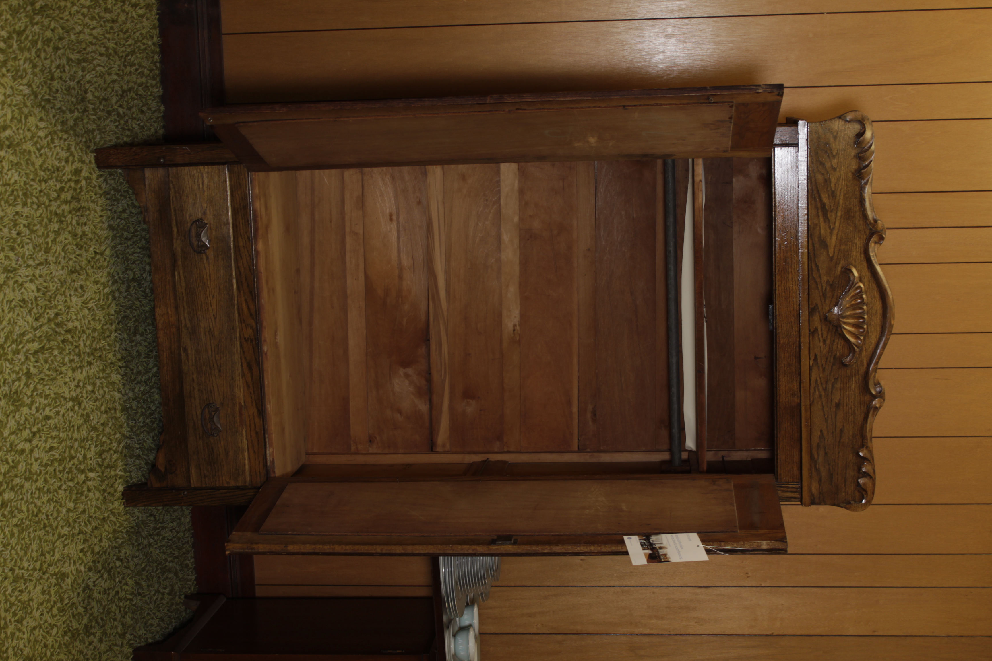 Antique Oak Victorian Wardrobe