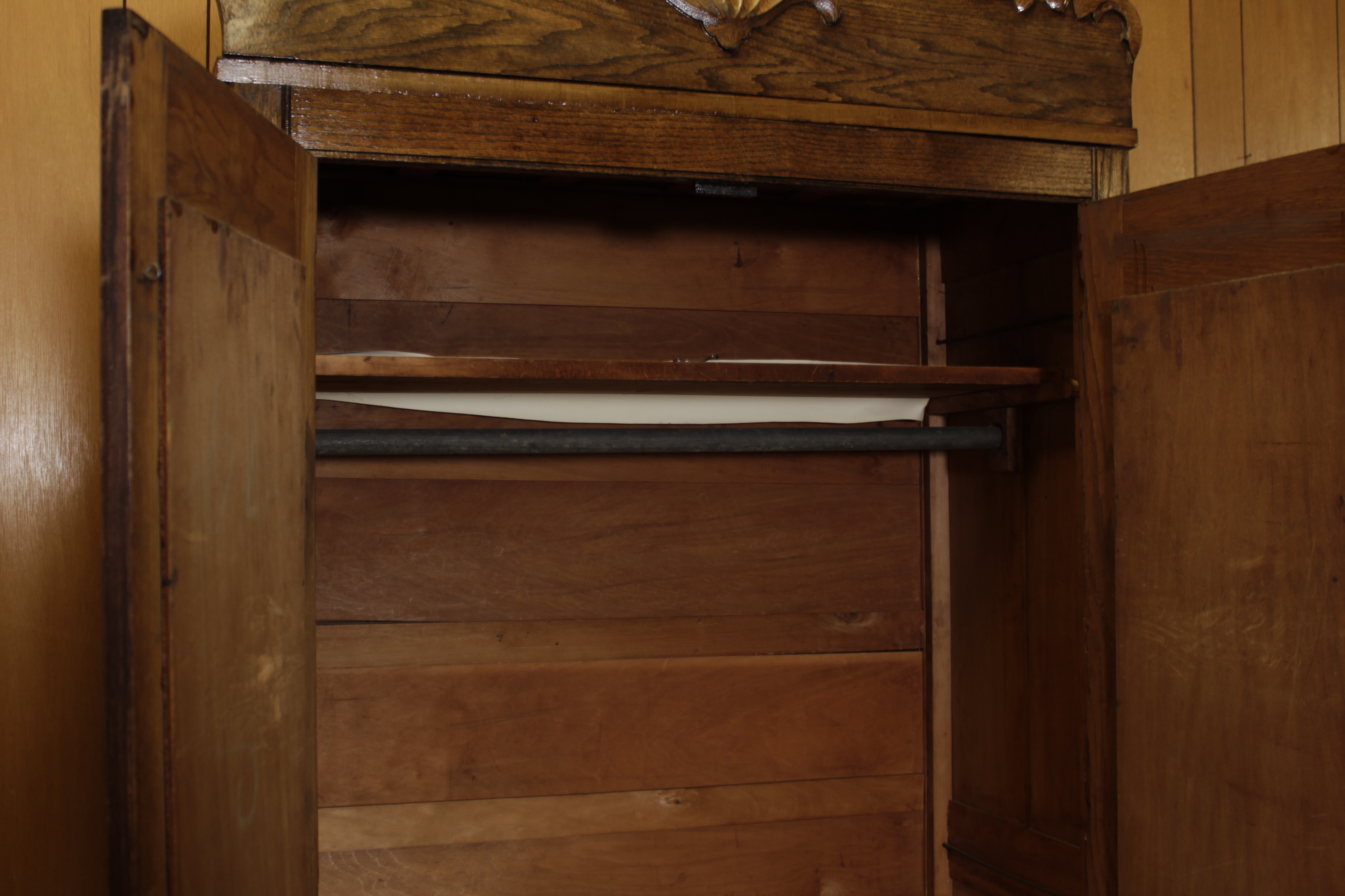 Antique Oak Victorian Wardrobe
