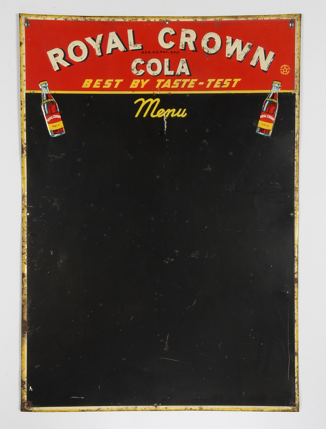 Royal Crown Cola Menu Signs and Thermometers