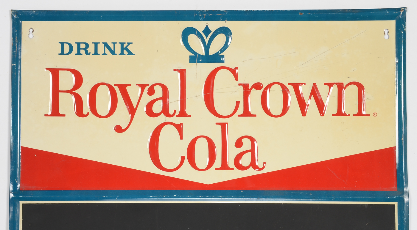 Royal Crown Cola Menu Signs and Thermometers