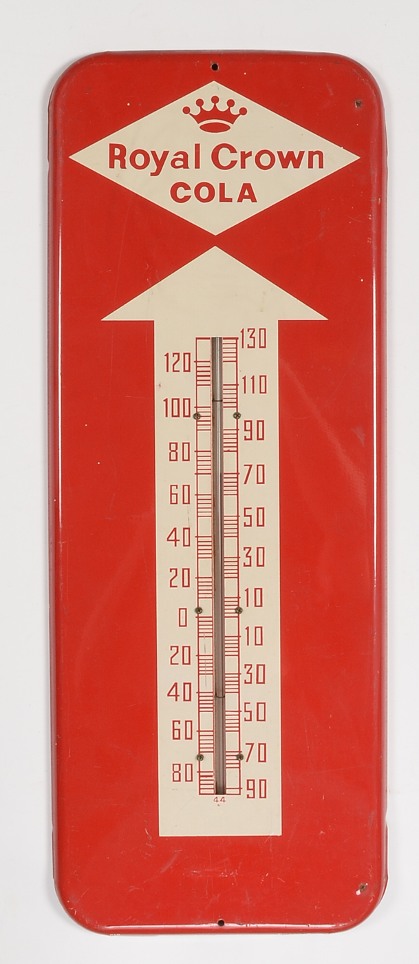 Royal Crown Cola Menu Signs and Thermometers