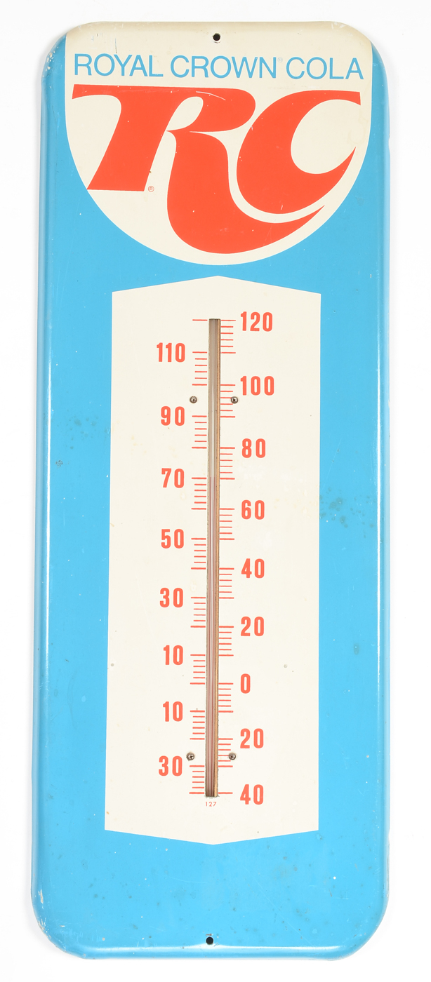 Royal Crown Cola Menu Signs and Thermometers