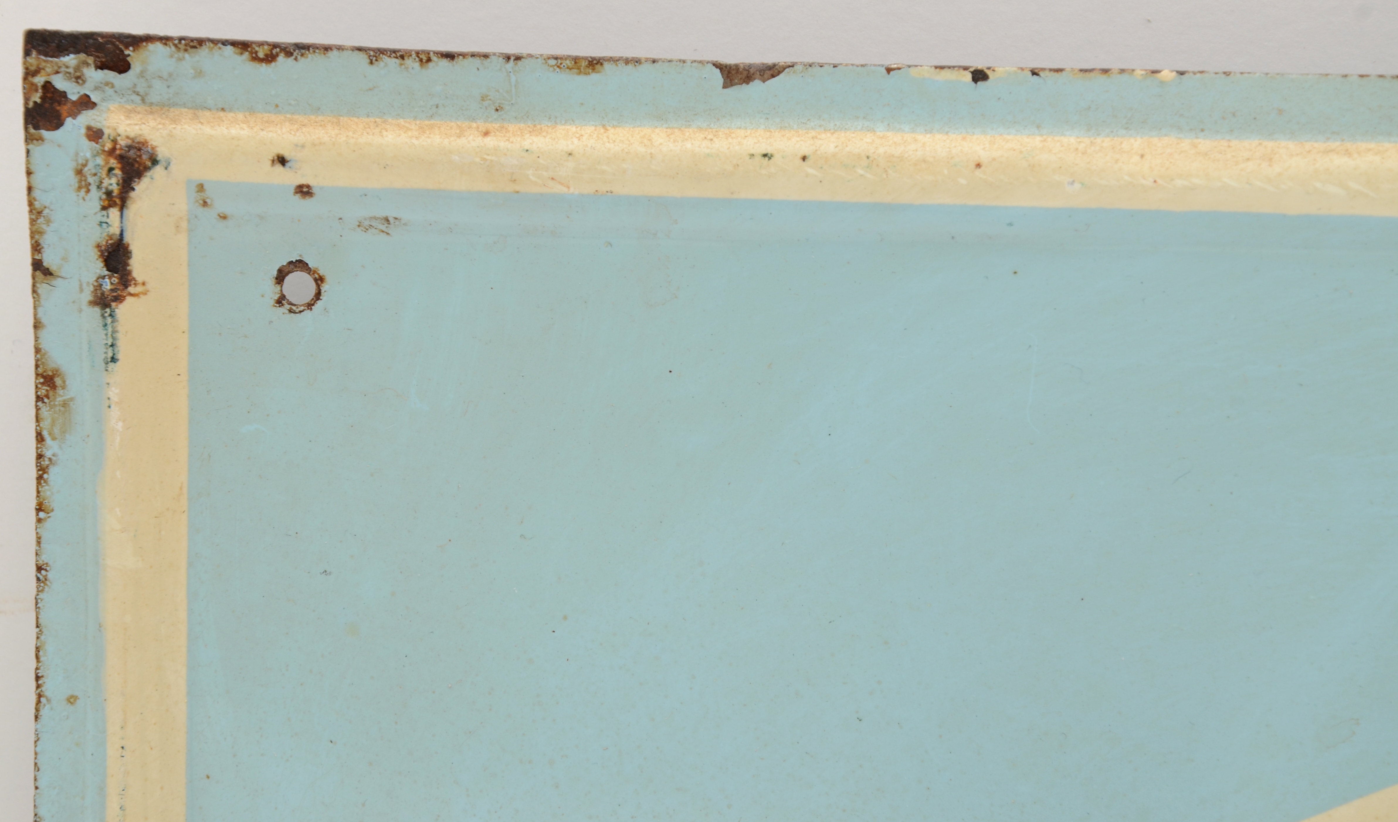 Vintage Rainbo Bread Metal Sign