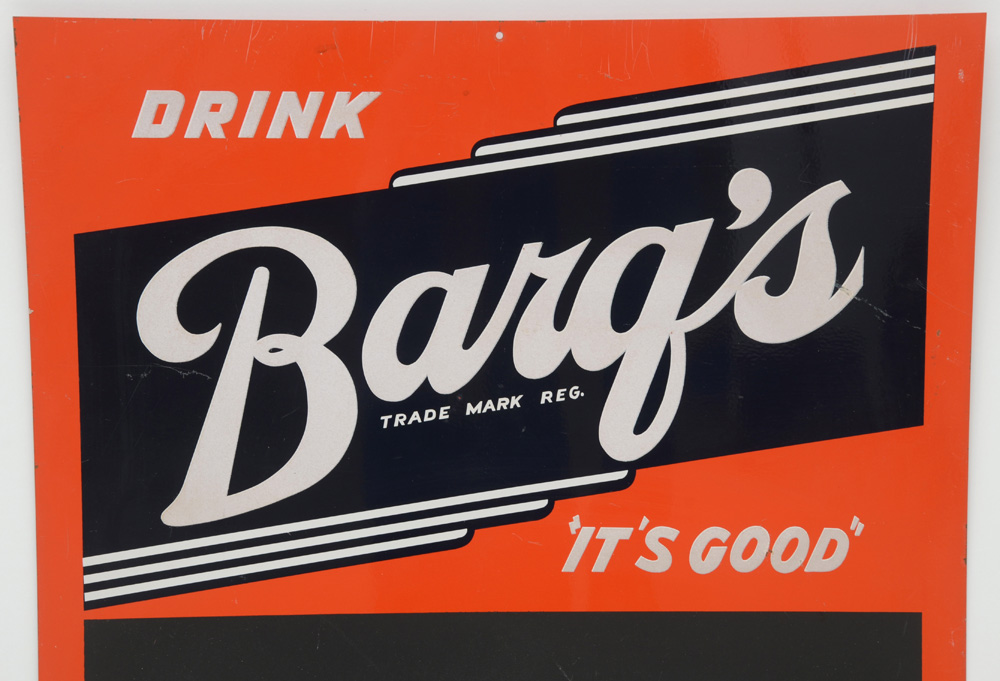 Vintage Barq's Root Beer Advertisement Menu Boards