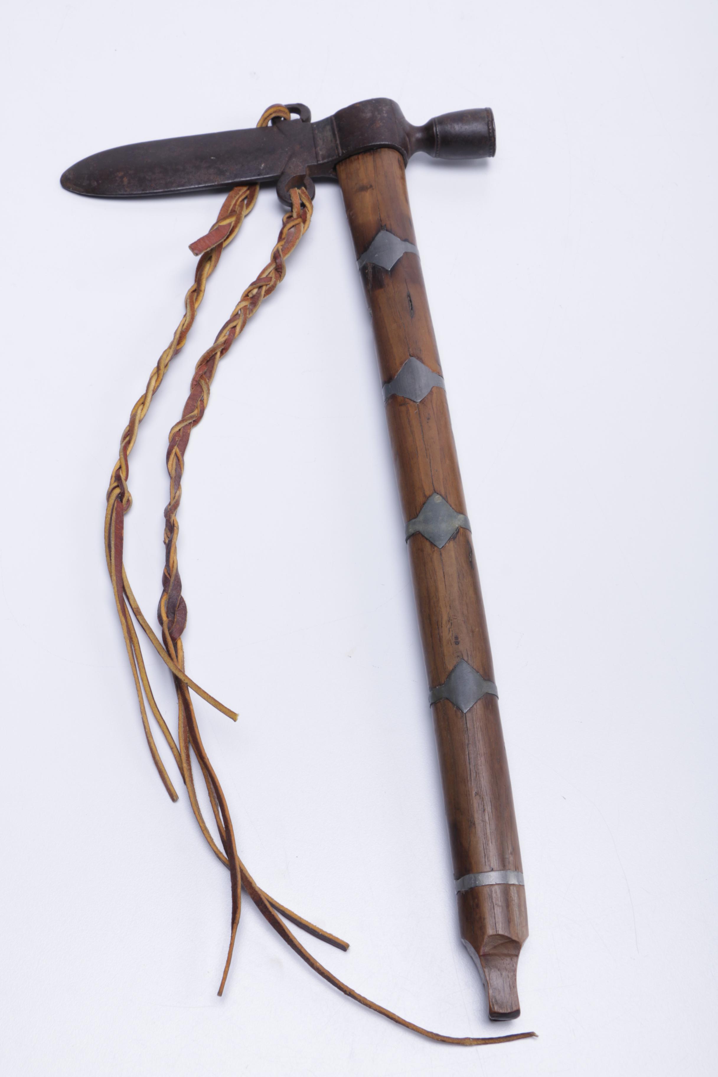 Hand Made Tomahawk and Peace Pipe