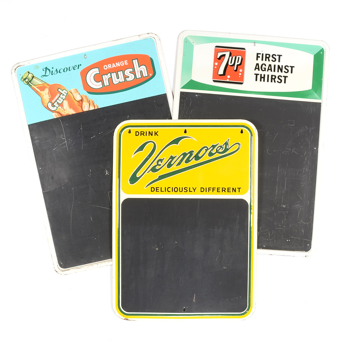 Vintage Soda Pop Advertisement Signs