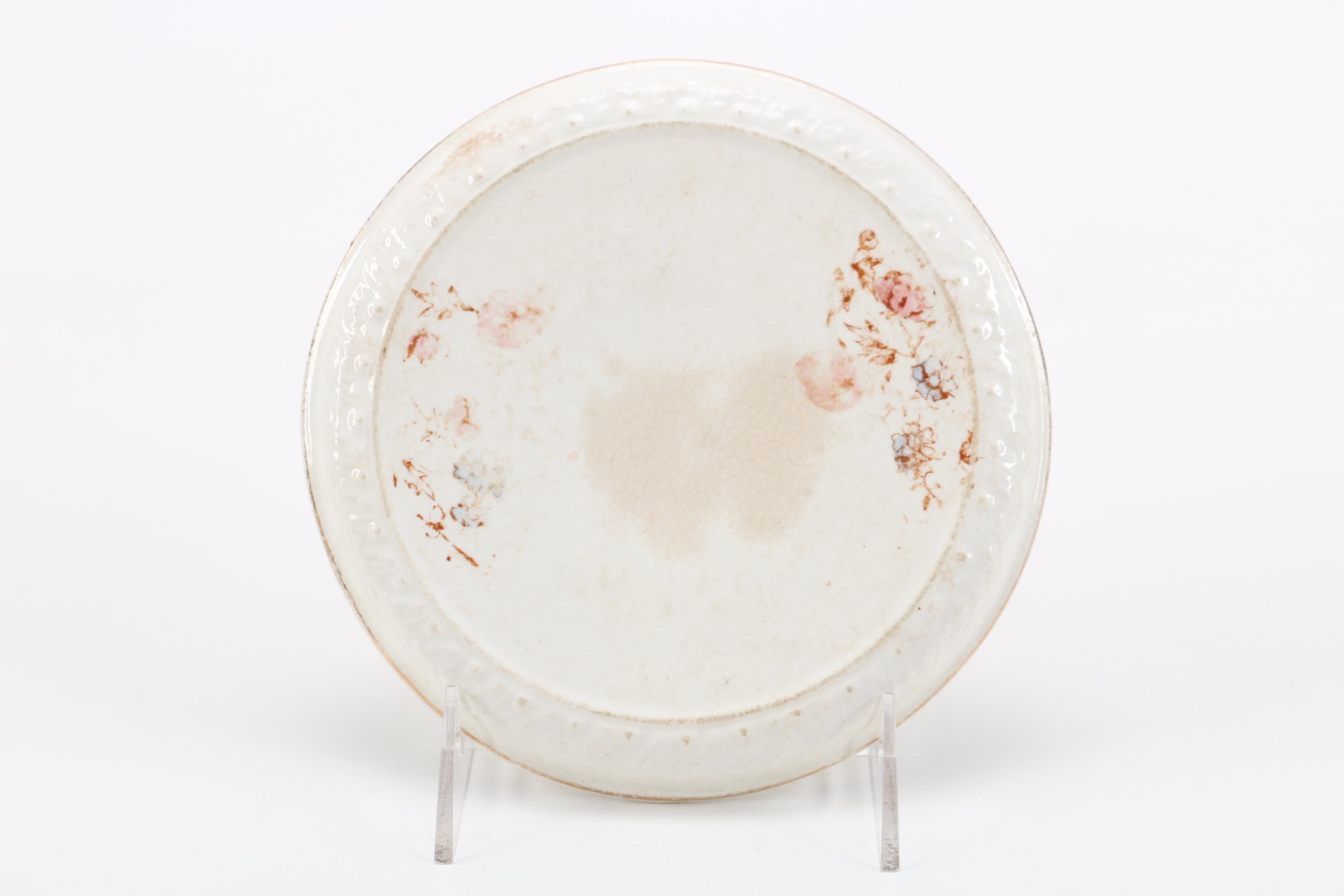 Antique EAPG "Cosmos" Butter Dish