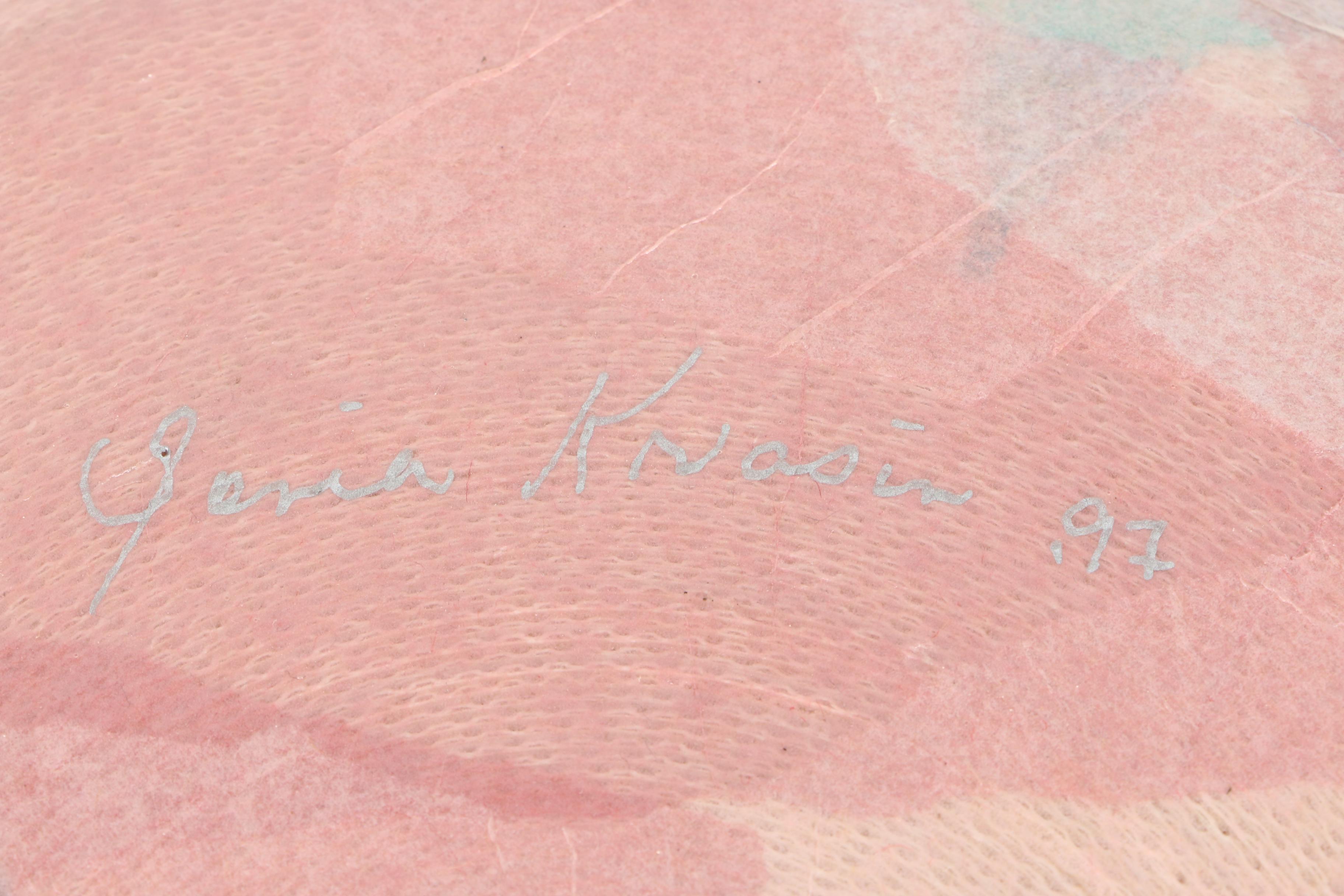 Collection of Signed Sonia Knasin Corrugated Paper Vessels