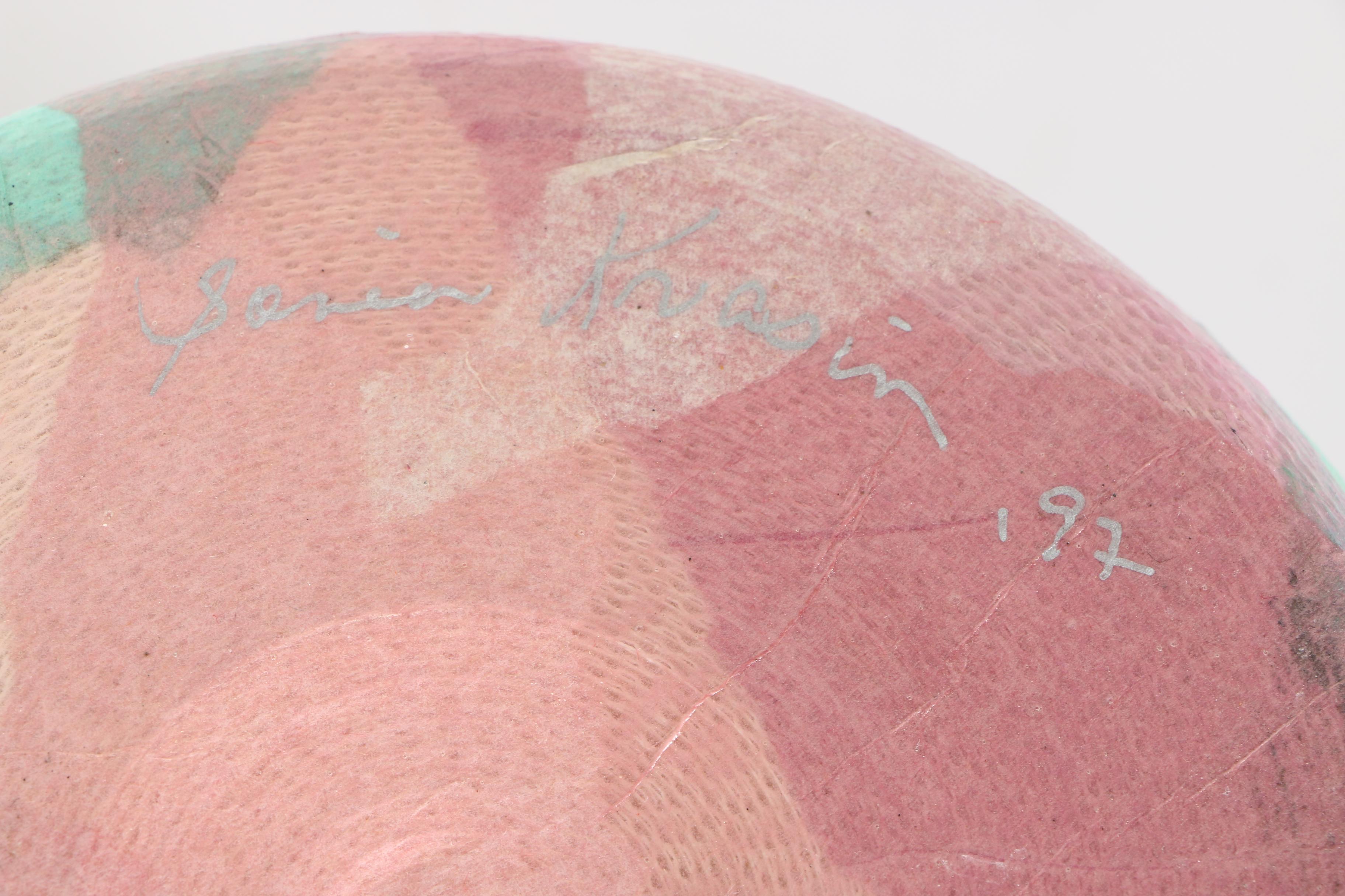 Collection of Signed Sonia Knasin Corrugated Paper Vessels