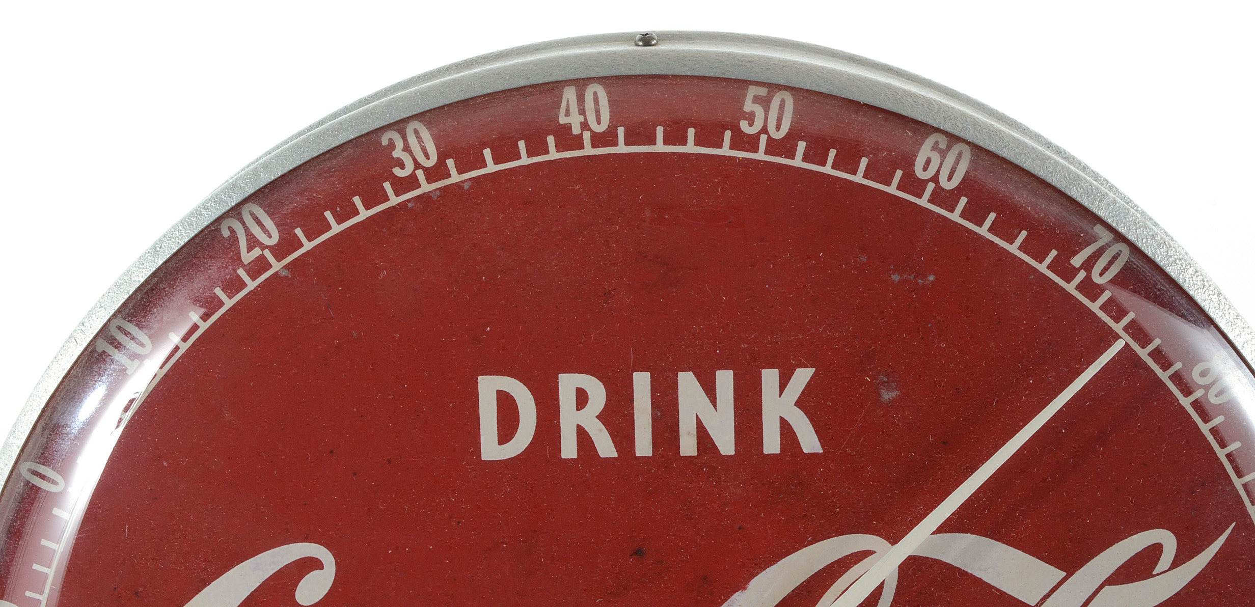 Vintage Coca-Cola and Double Cola Advertisement Thermometers