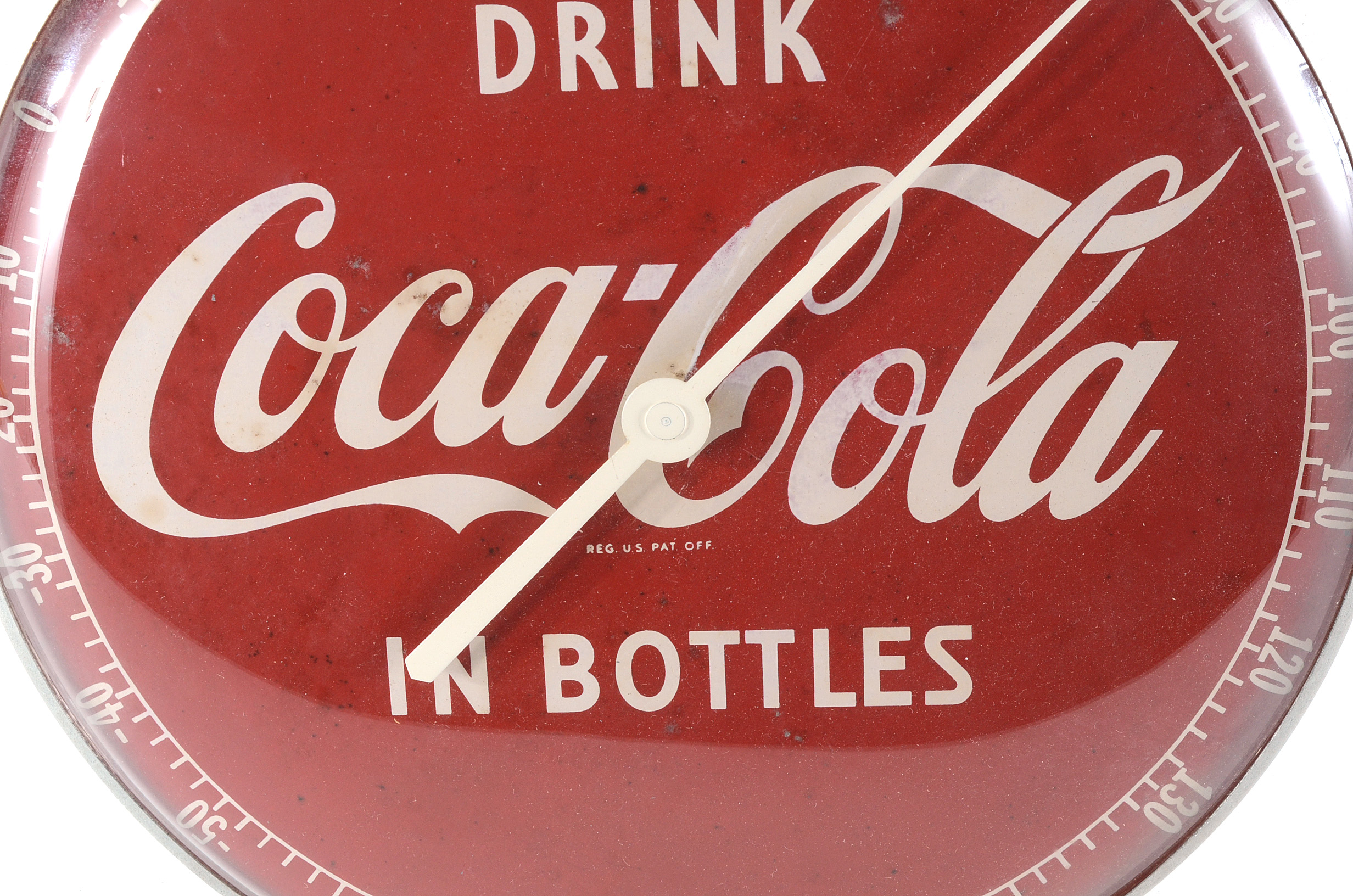 Vintage Coca-Cola and Double Cola Advertisement Thermometers