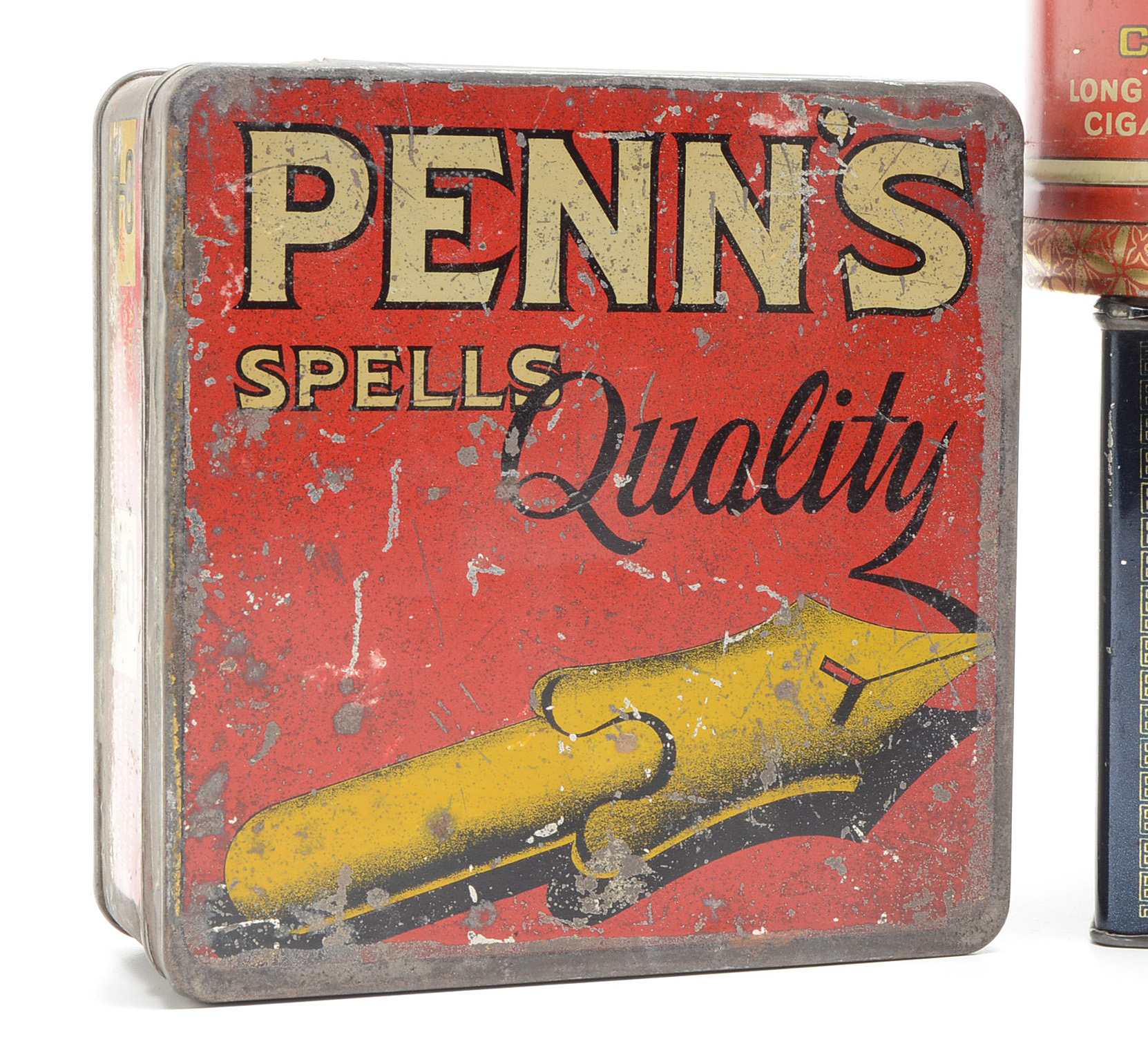Vintage Tobacco Tin Containers