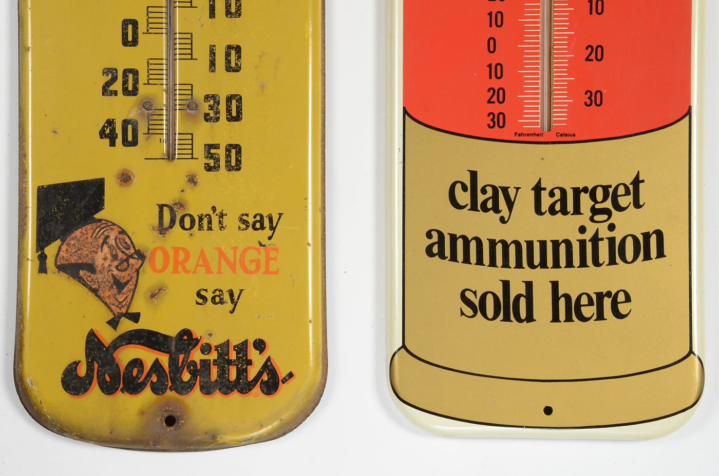 Advertisement Thermometer Collection