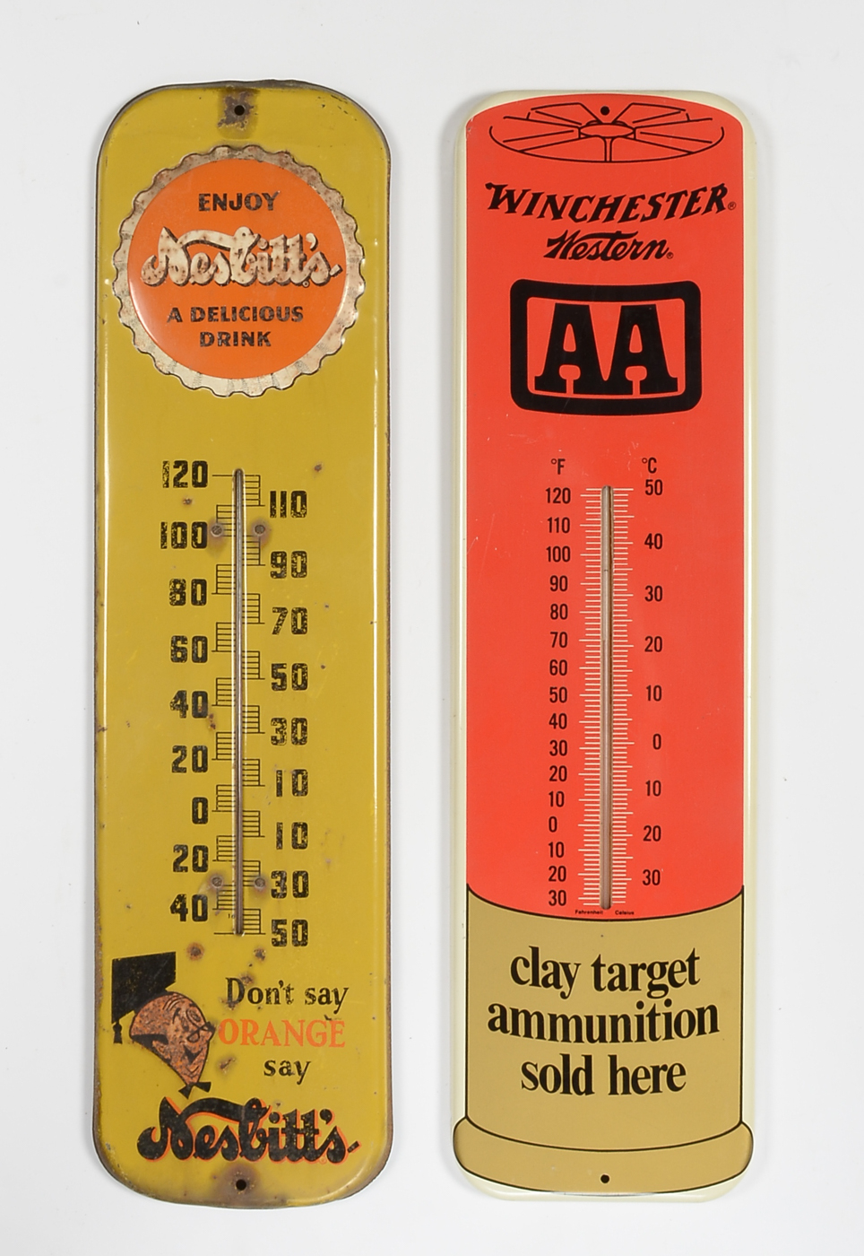Advertisement Thermometer Collection