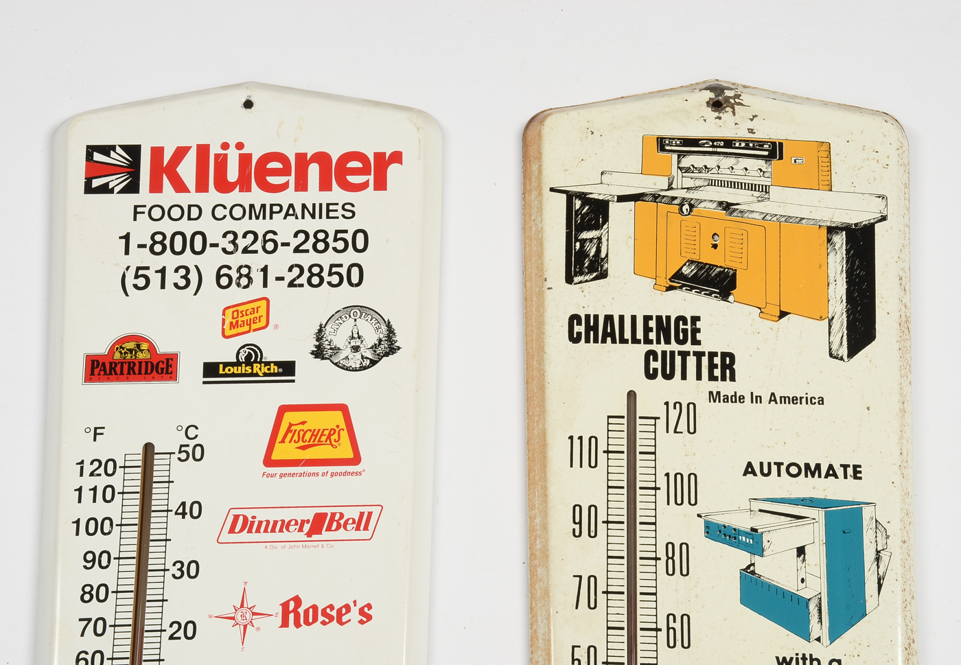 Advertisement Thermometer Collection