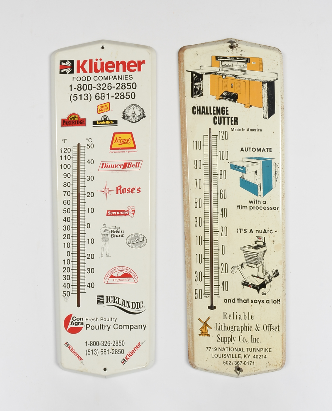 Advertisement Thermometer Collection