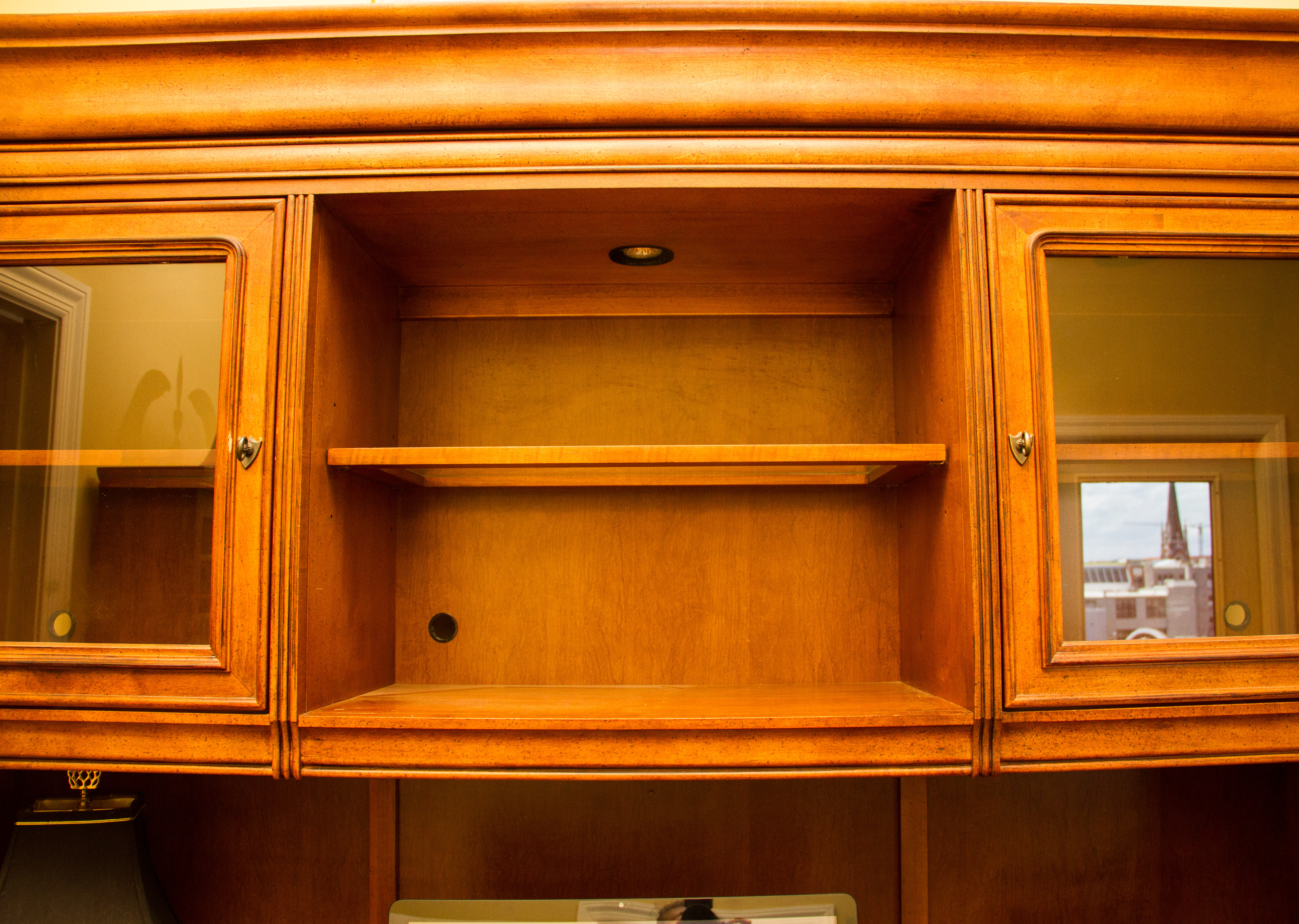 Computer Desk and Hutch by Stanley Furniture