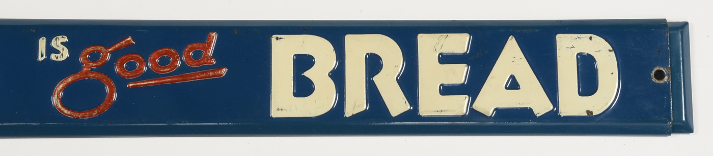 Vintage Rainbo Bread Door Push