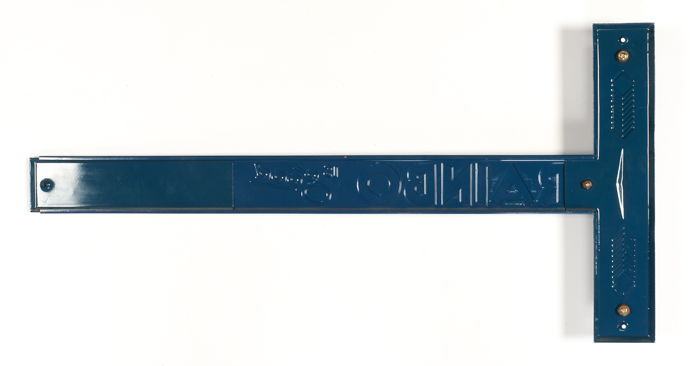 Vintage Rainbo Bread Door Push