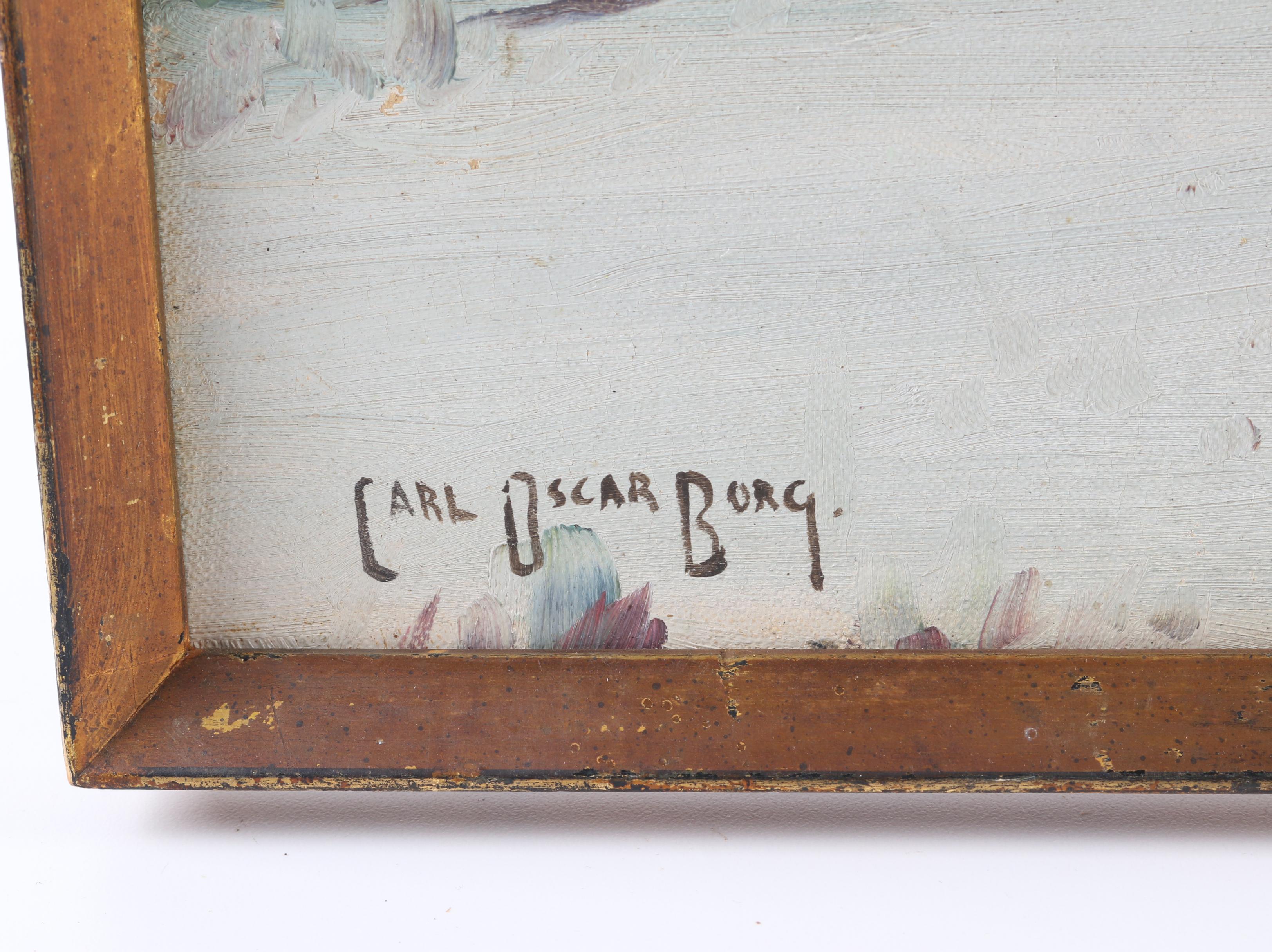 Original Signed Landscape Painting by Carl Oscar Borg