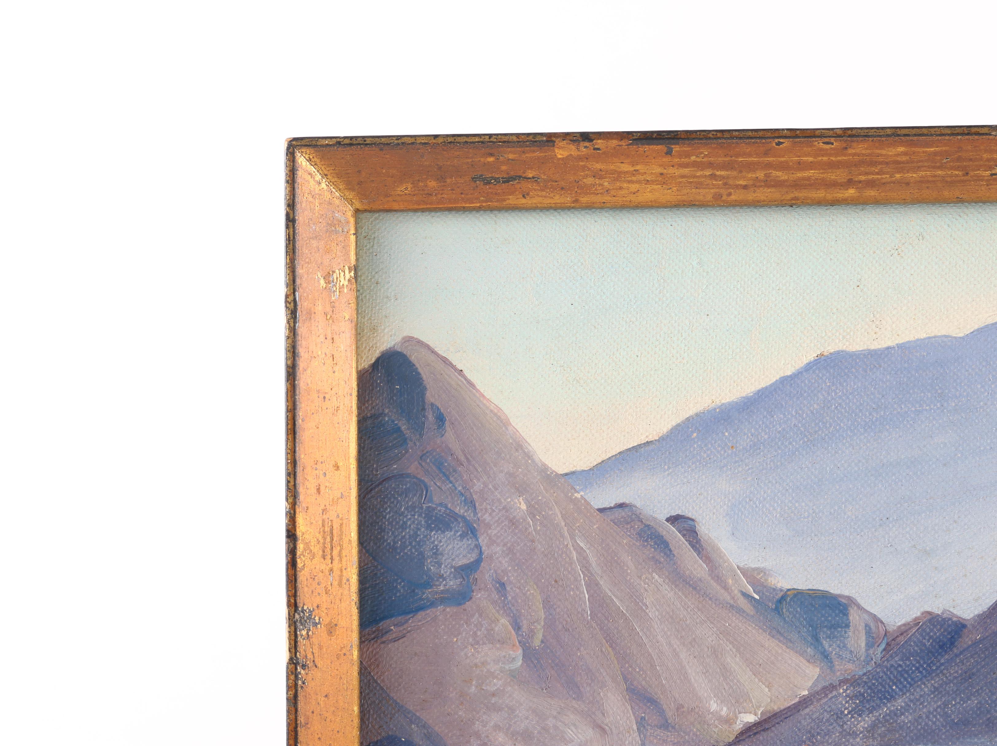 Original Signed Landscape Painting by Carl Oscar Borg