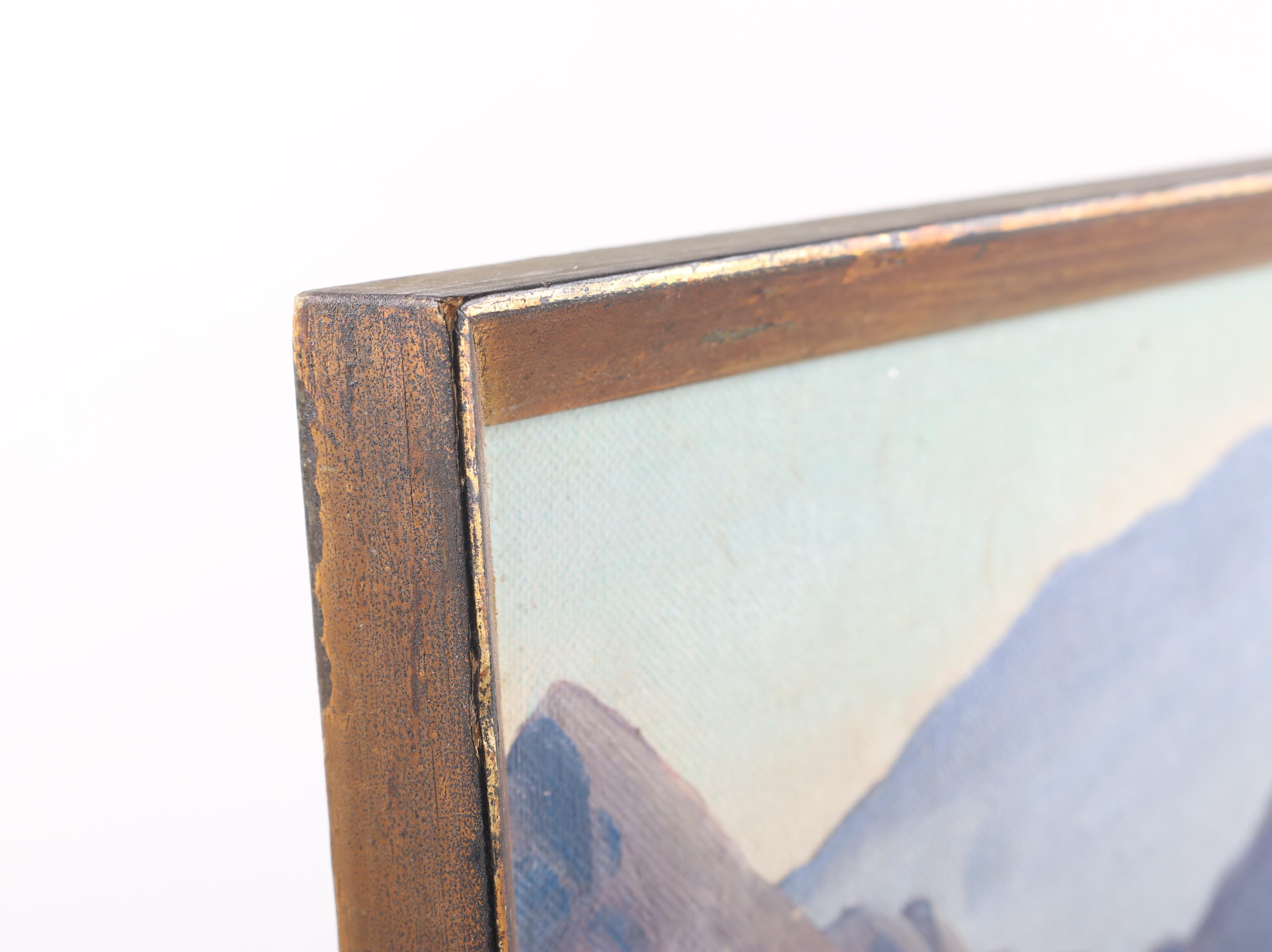 Original Signed Landscape Painting by Carl Oscar Borg