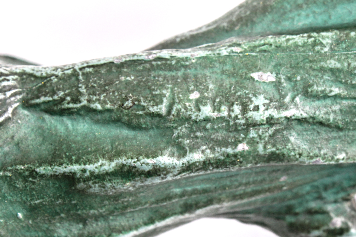 Art Nouveau Metal Bust in the Style of Villanis