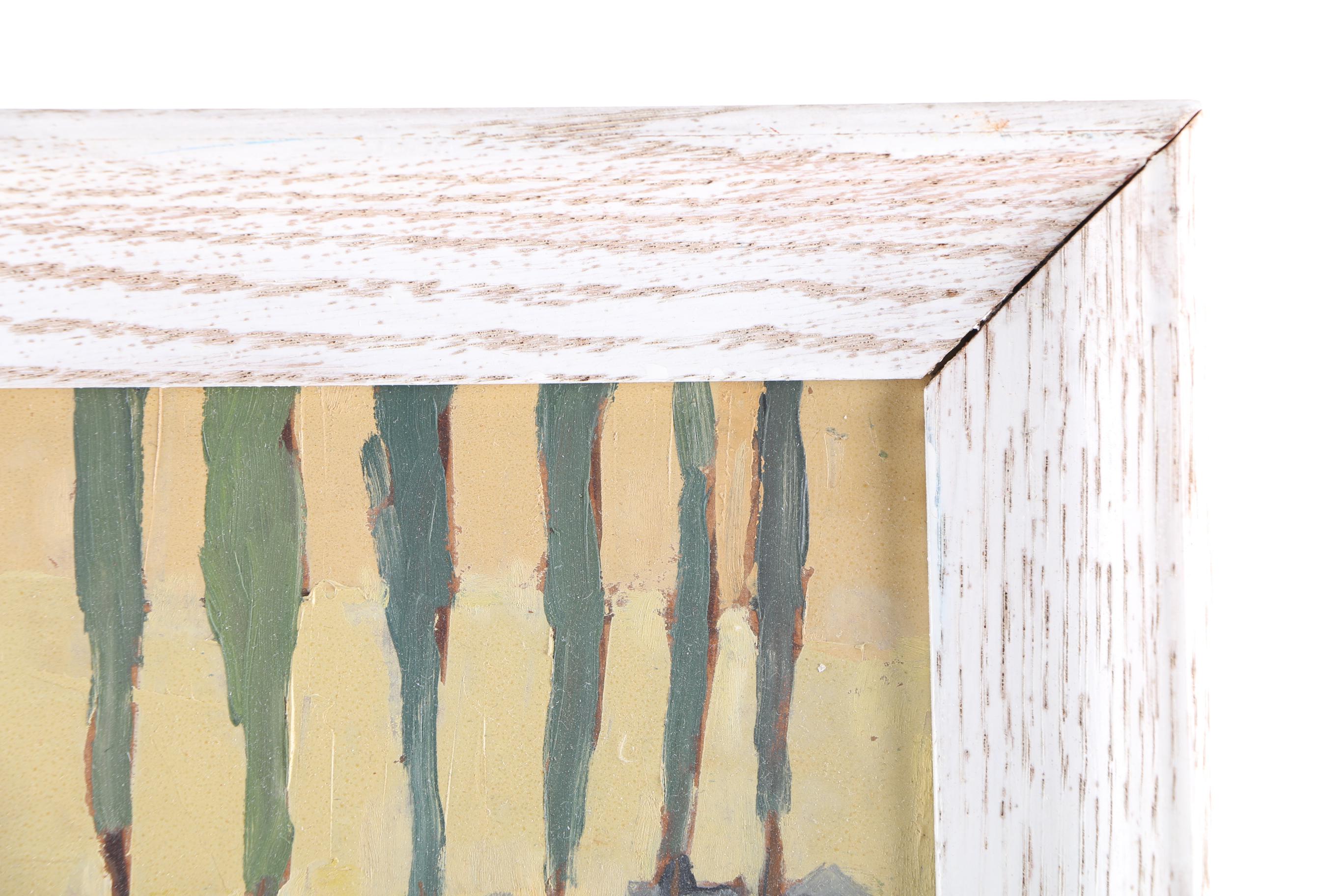 Amassian Oil Painting of Tribal Yurts